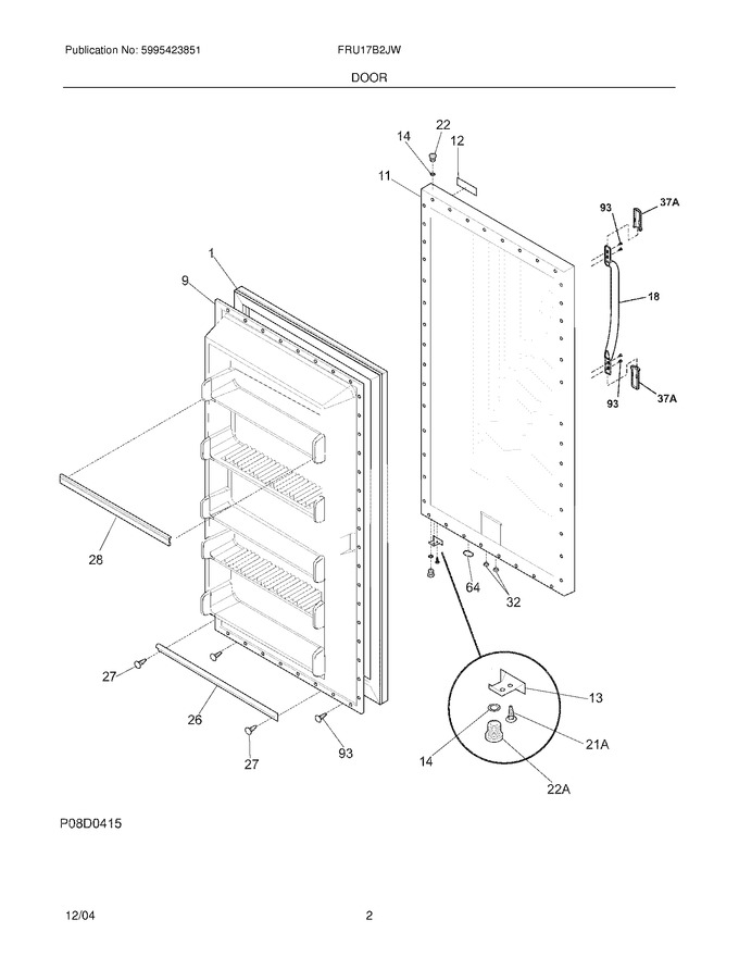 Diagram for FRU17B2JW8