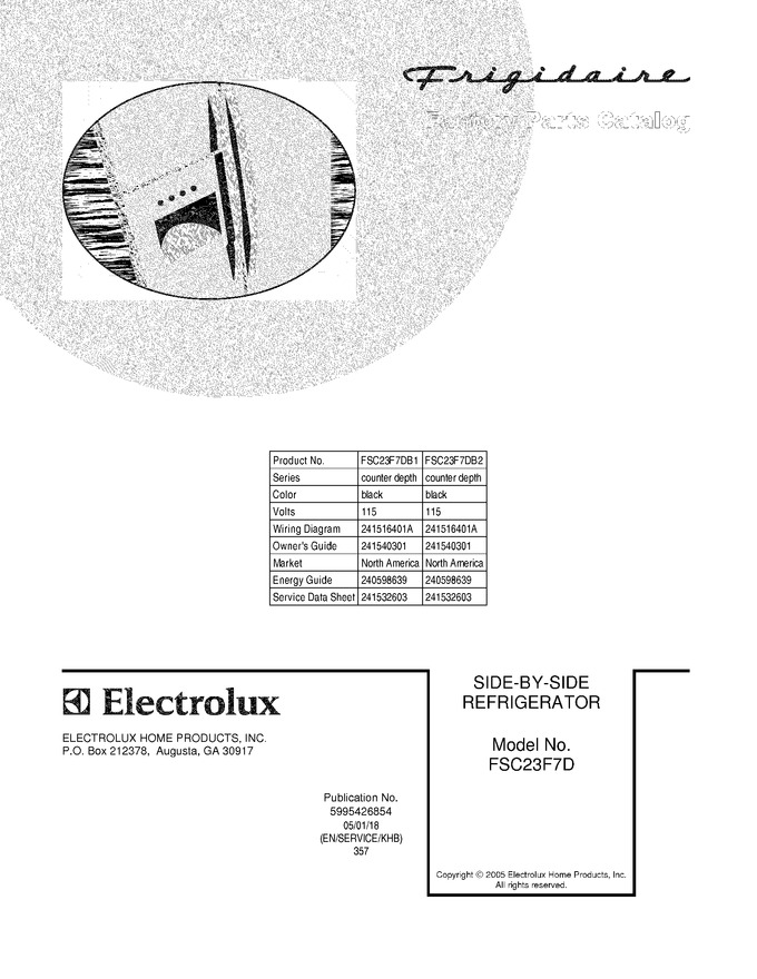 Diagram for FSC23F7DB1