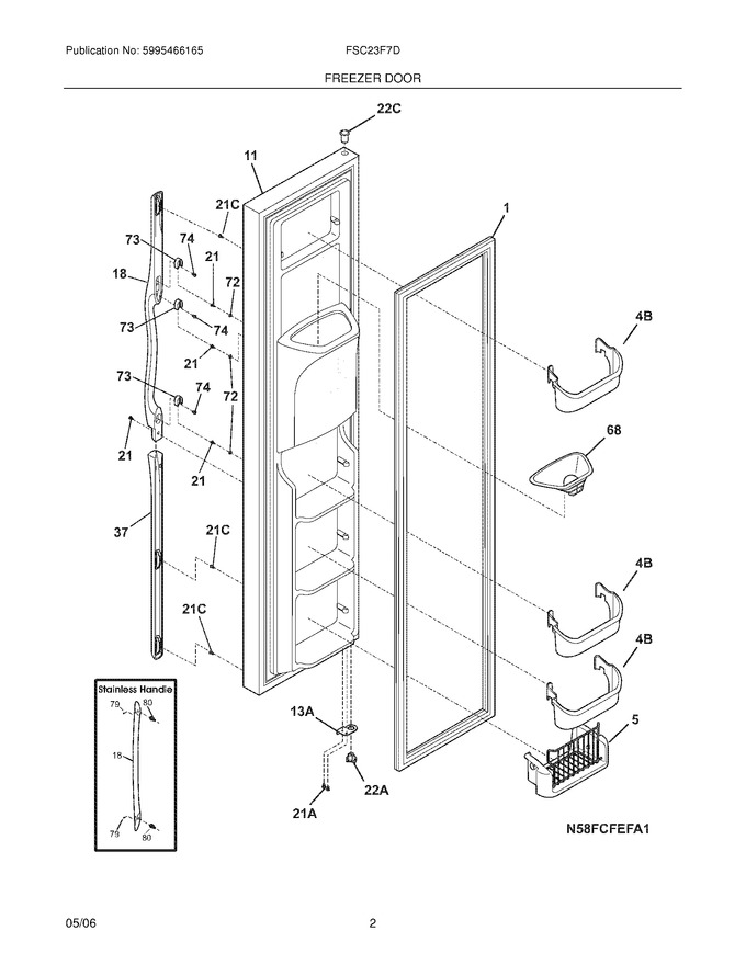 Diagram for FSC23F7DSB8