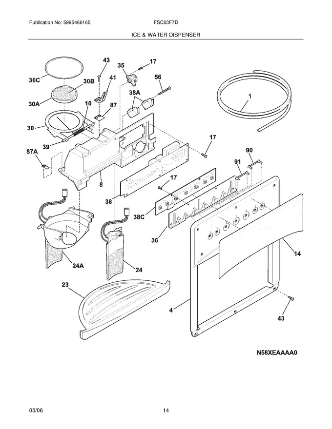 Diagram for FSC23F7DW6