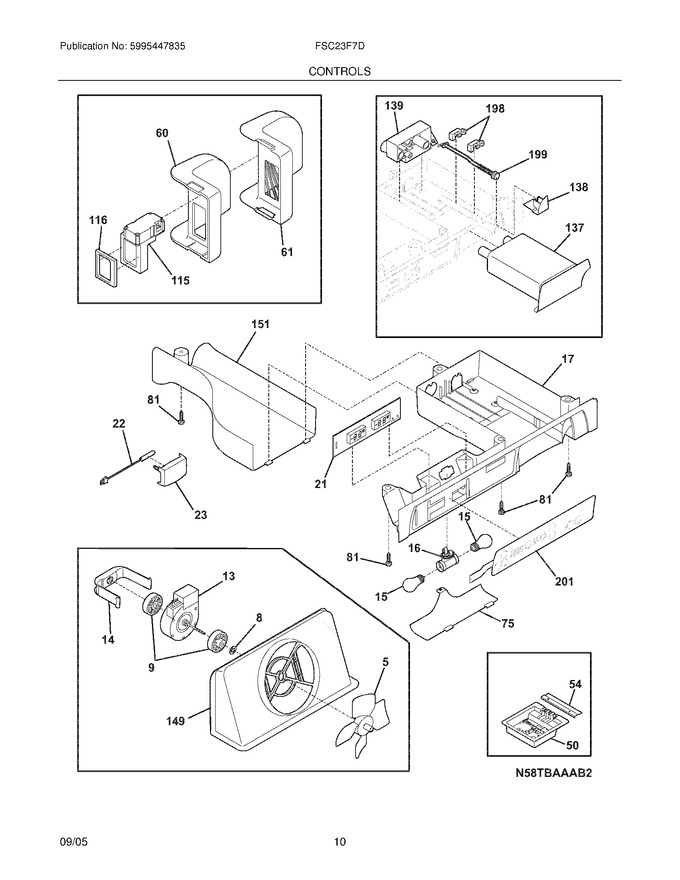 Diagram for FSC23F7DW7