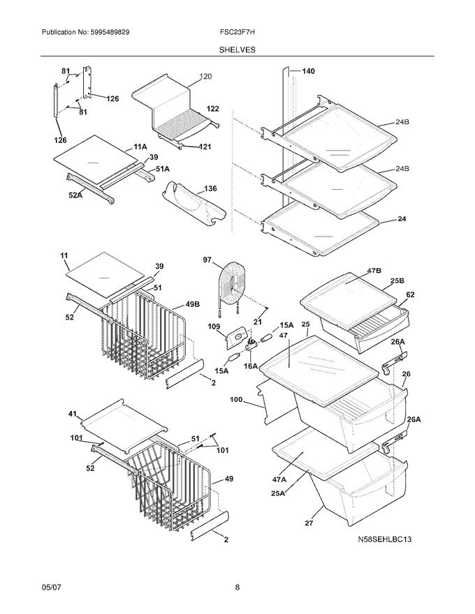 Diagram for FSC23F7HB1