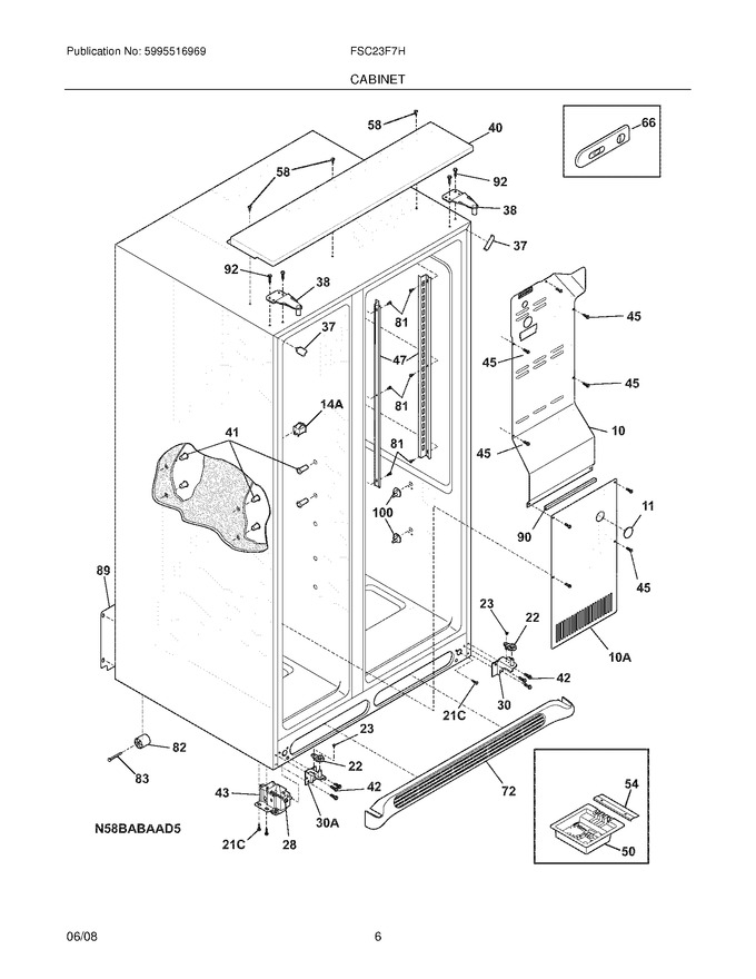 Diagram for FSC23F7HSB8