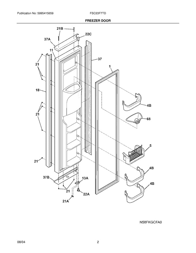 Diagram for FSC23F7TDW1