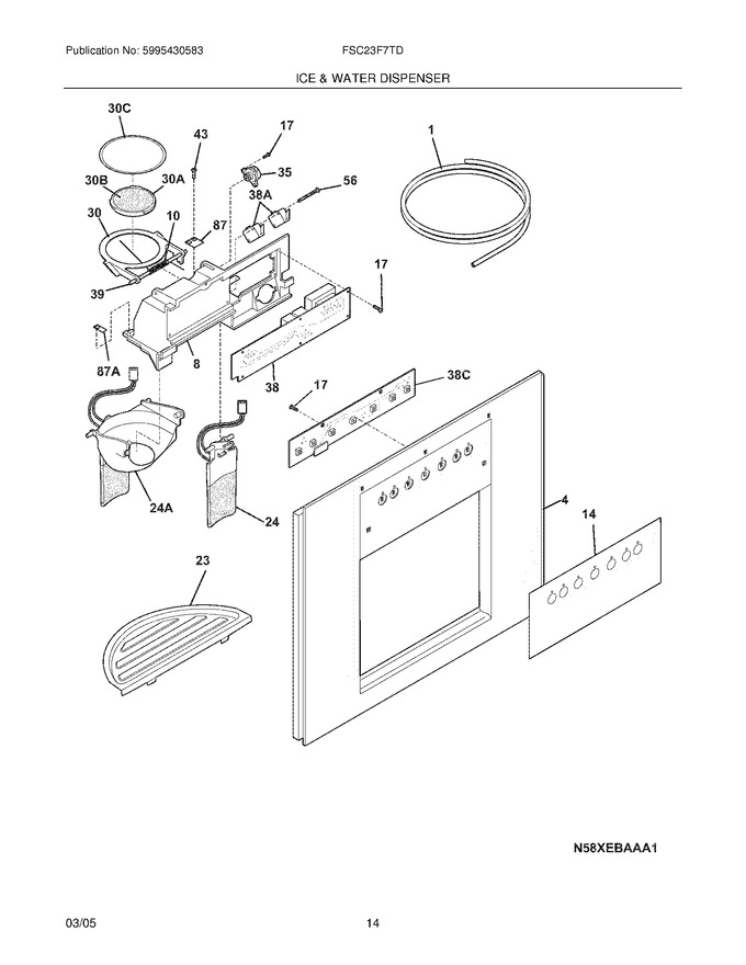 Diagram for FSC23F7TDS3