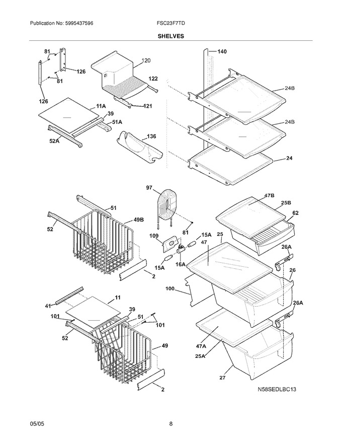 Diagram for FSC23F7TDB5