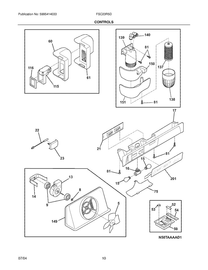 Diagram for FSC23R5DW0