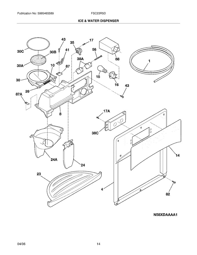 Diagram for FSC23R5DSB8