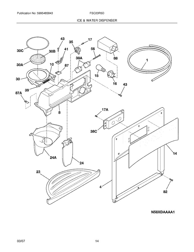 Diagram for FSC23R5DWC