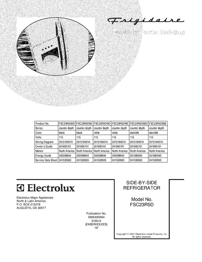 Diagram for FSC23R5DSBD