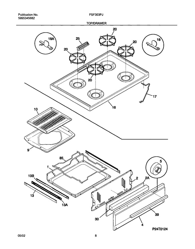 Diagram for FSF303PJWA