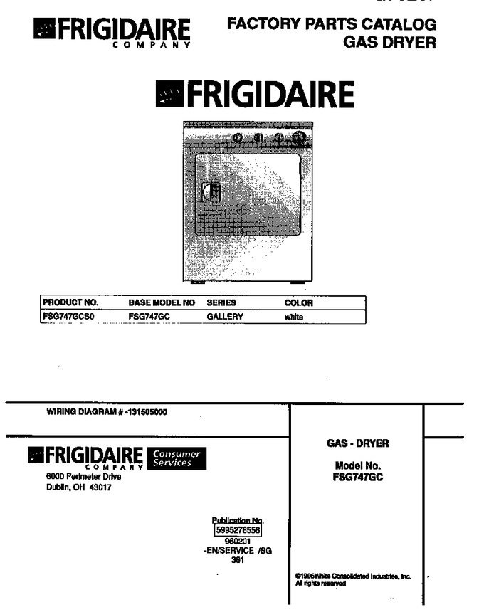 Diagram for FSG747GCS0