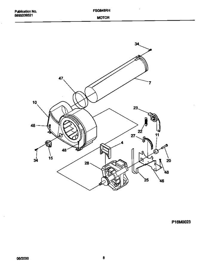 Diagram for FSG848RHS0