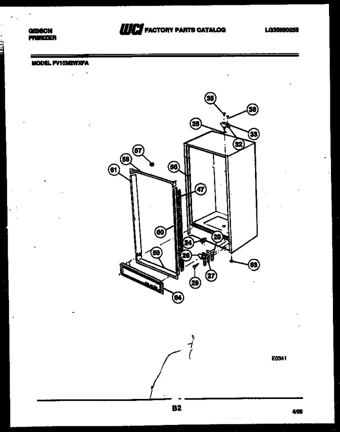 Diagram for FV10M2WXFA