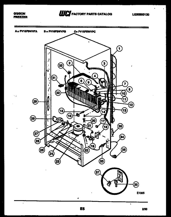 Diagram for FV16F5WVFB