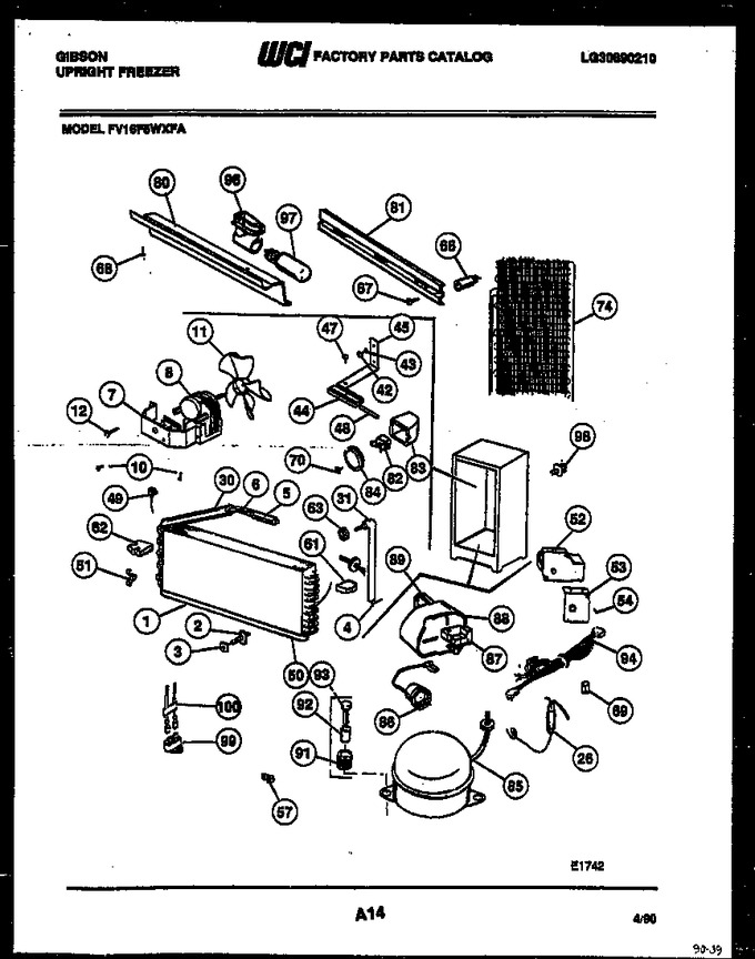 Diagram for FV16F5WXFA