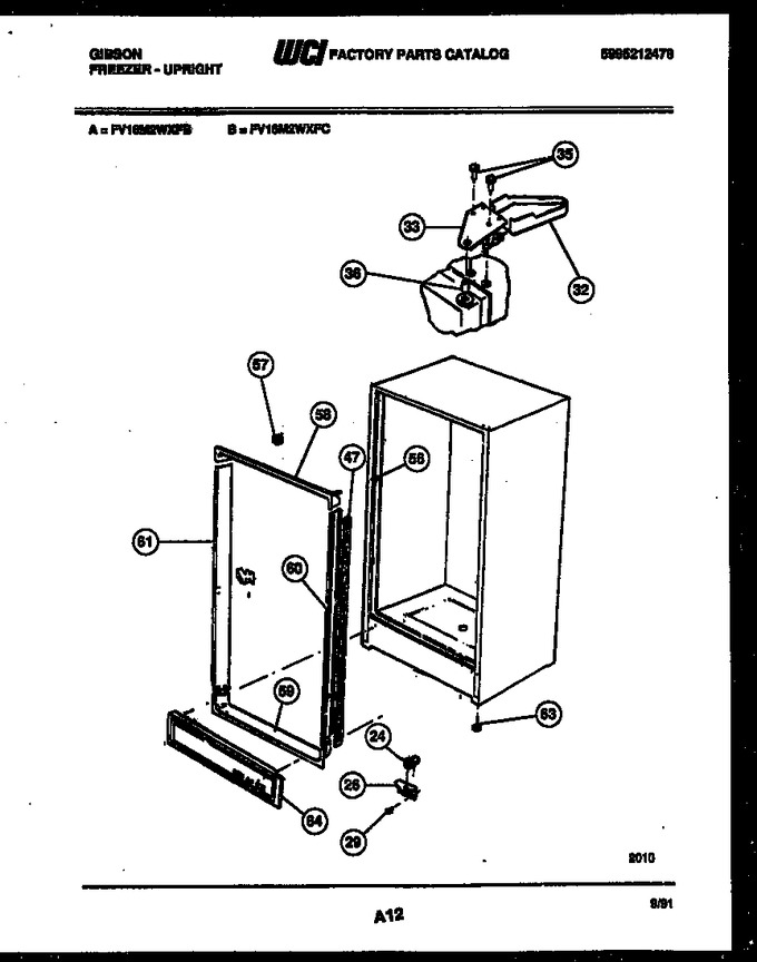 Diagram for FV16M2WXFB