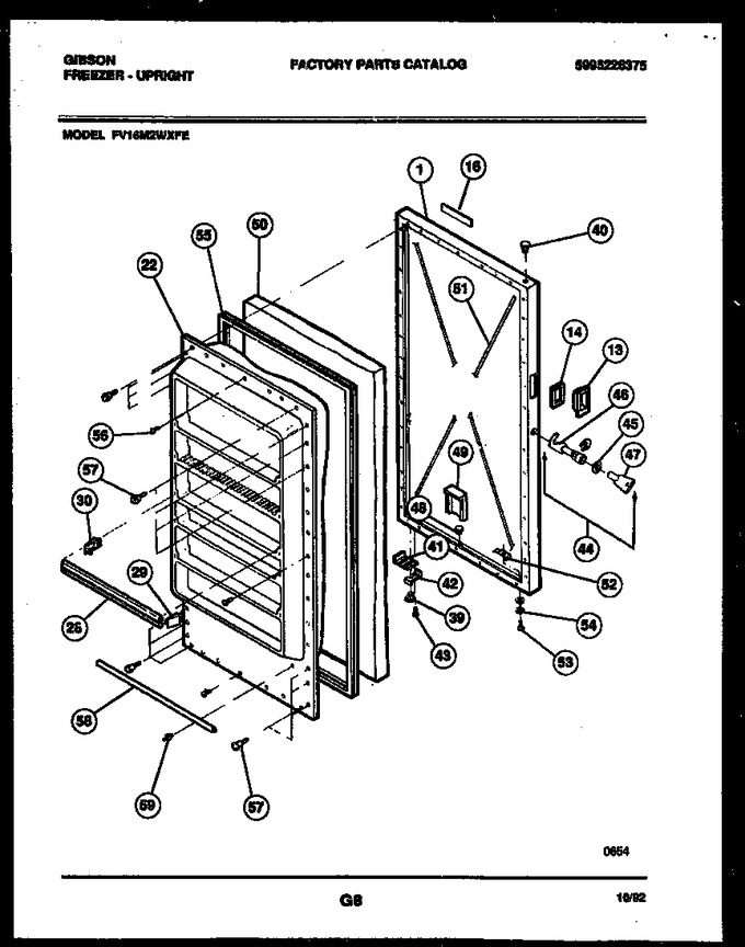 Diagram for FV16M2WXFE