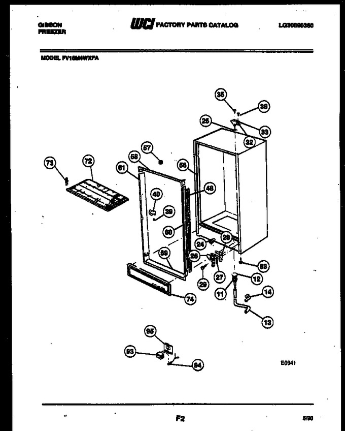 Diagram for FV16M4WXFA