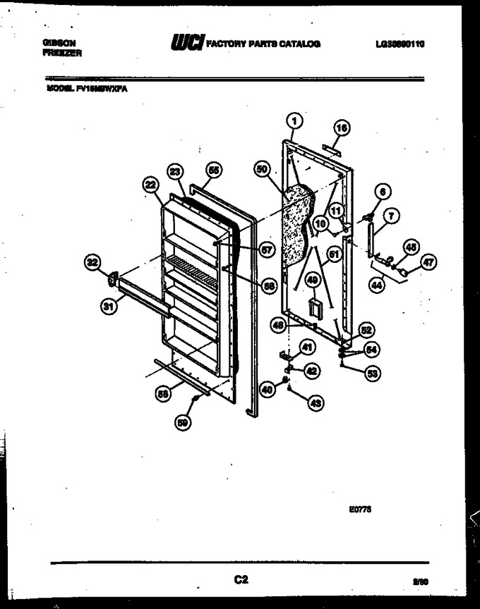 Diagram for FV16M9WXFA