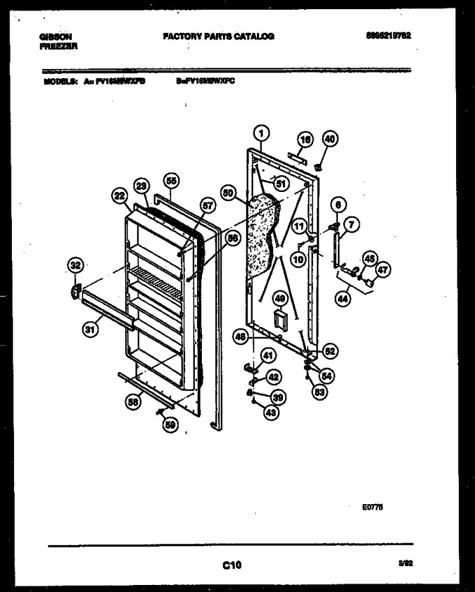 Diagram for FV16M9WXFB