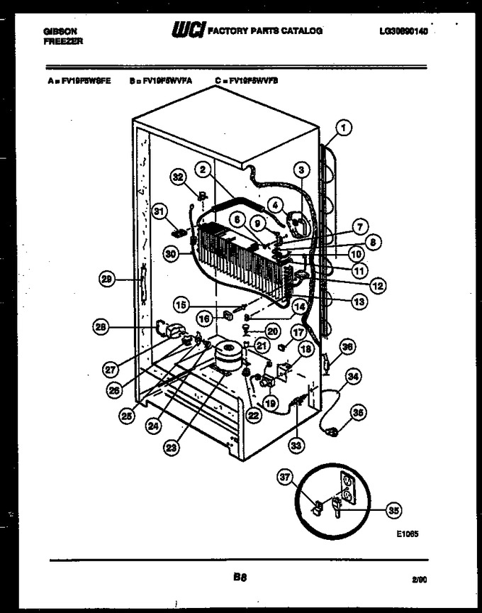 Diagram for FV19F5WVFB