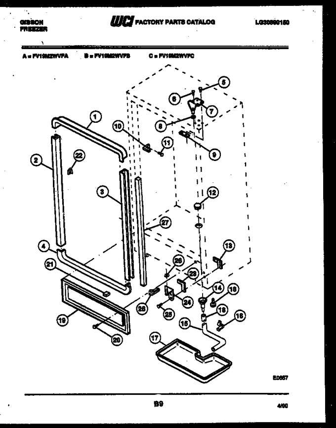 Diagram for FV19M2WVFA