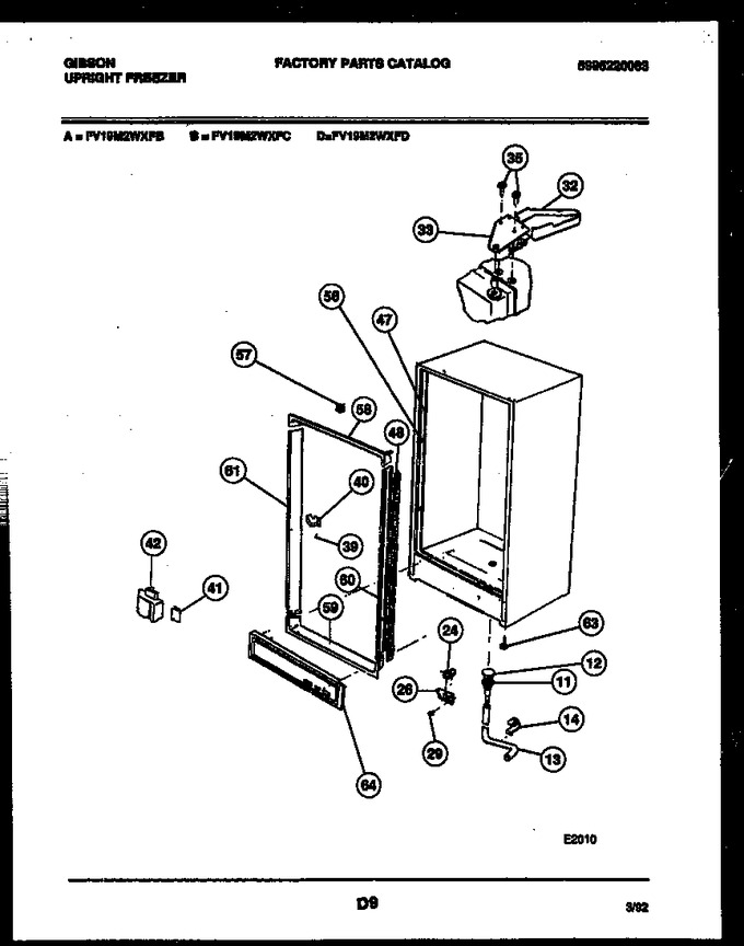 Diagram for FV19M2WXFD