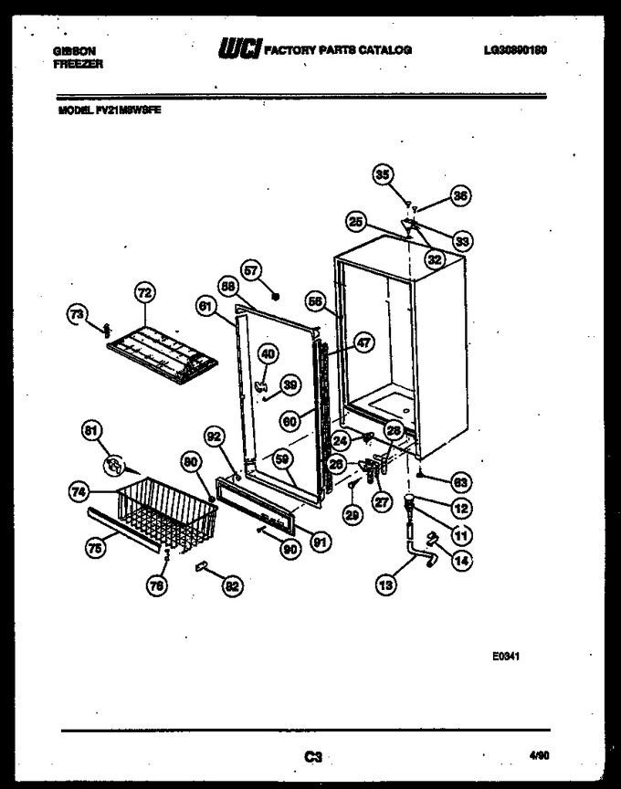 Diagram for FV21M8WSFE