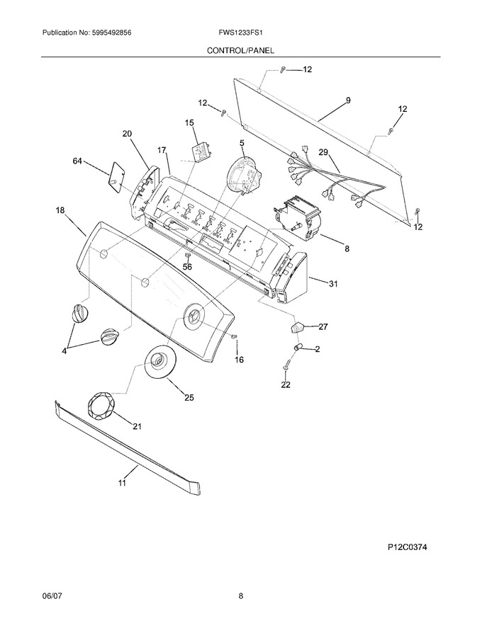 Diagram for FWS1233FS1