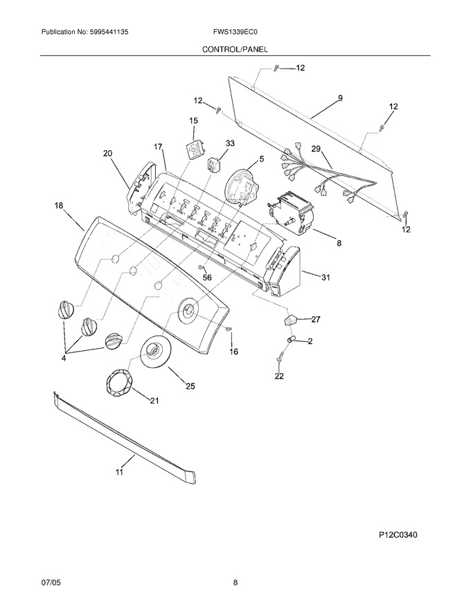 Diagram for FWS1339EC0