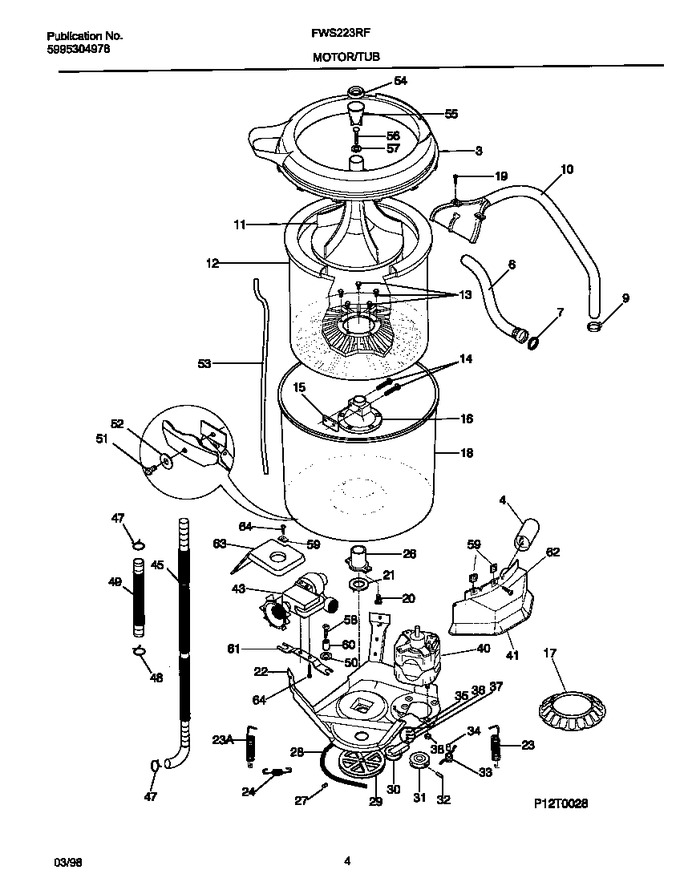 Diagram for FWS223RFS0