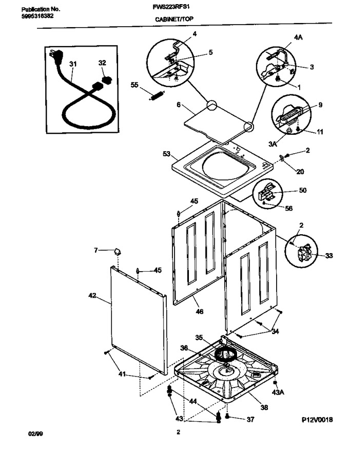 Diagram for FWS223RFS1