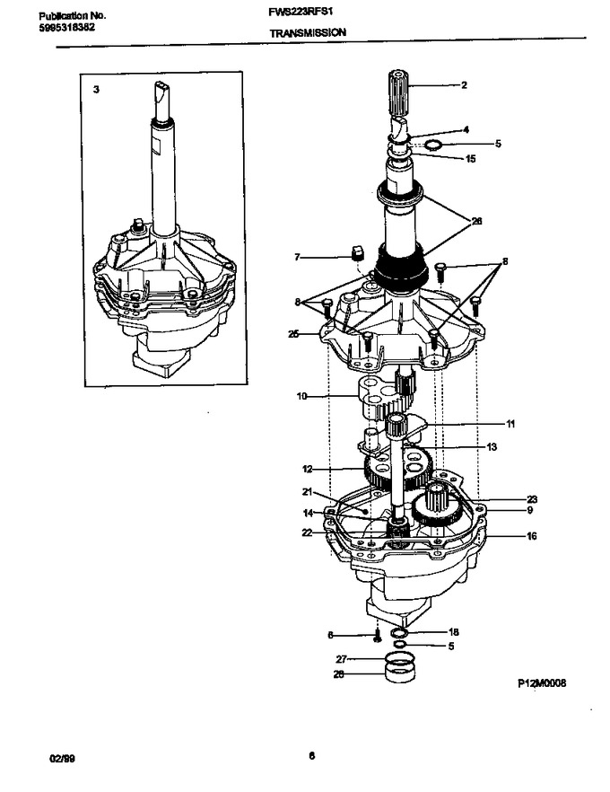 Diagram for FWS223RFS1