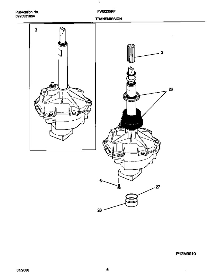 Diagram for FWS235RFT5