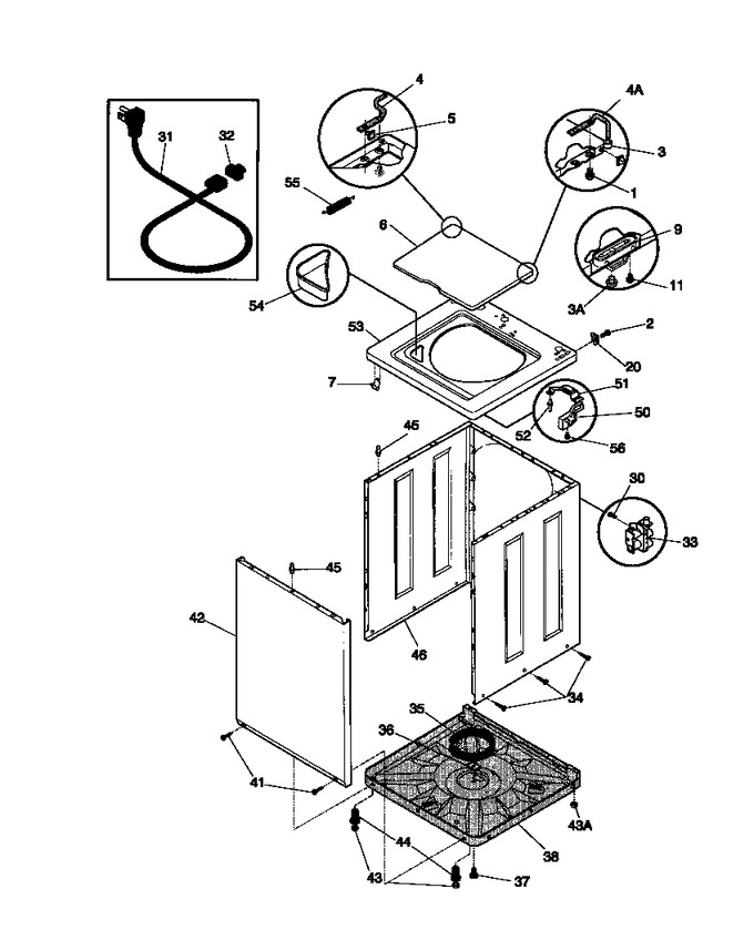 Diagram for FWS445RBS1