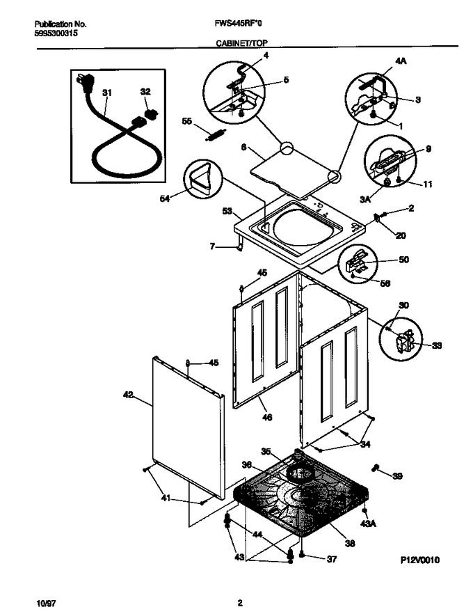 Diagram for FWS445RFS0