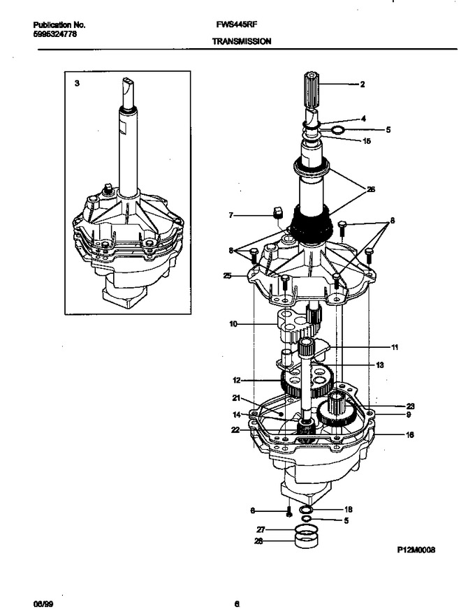 Diagram for FWS445RFS3