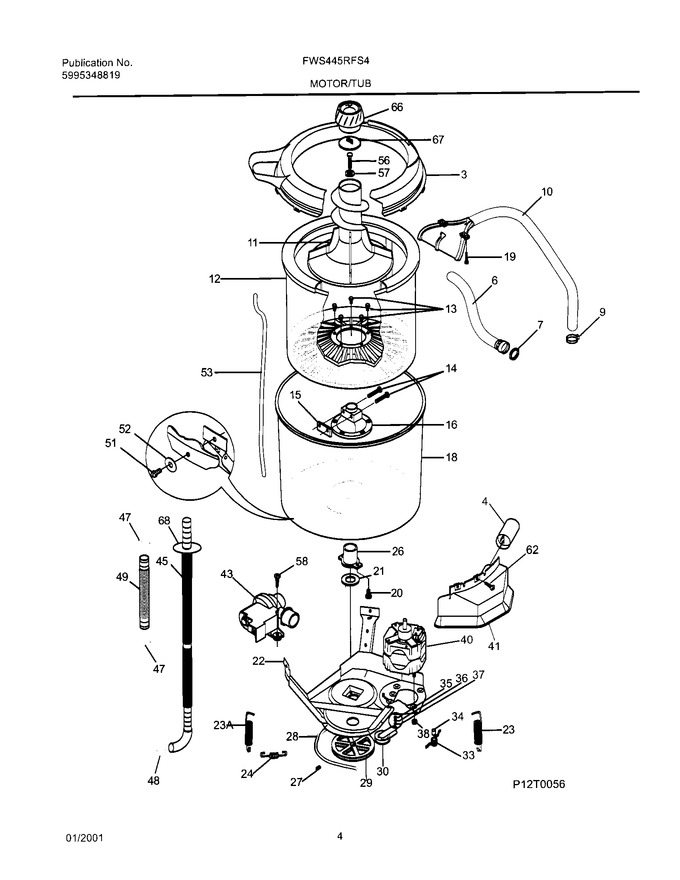 Diagram for FWS445RFS4