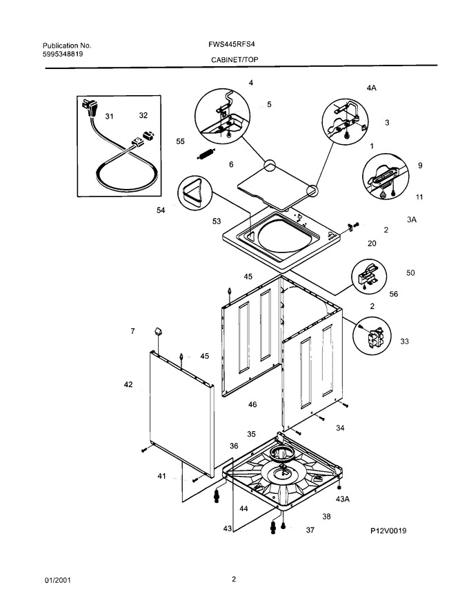 Diagram for FWS445RFS4