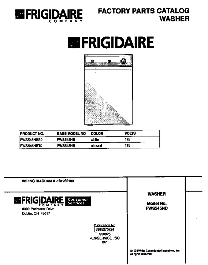 Diagram for FWS545NBT0