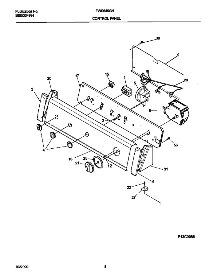 Diagram for FWS645GHT0