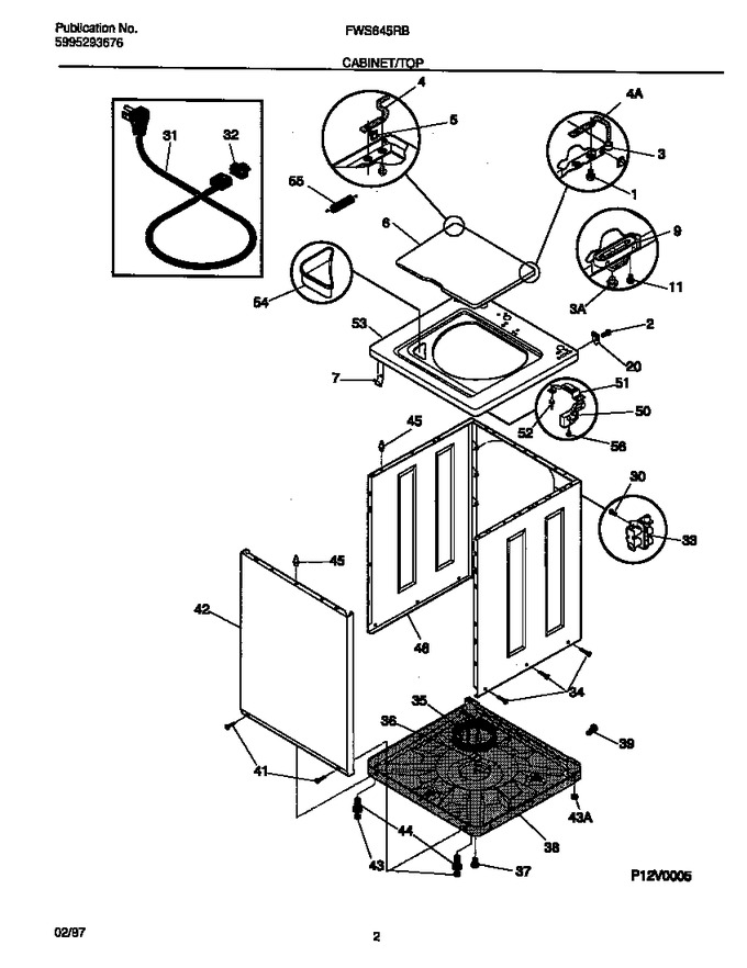 Diagram for FWS645RBS4