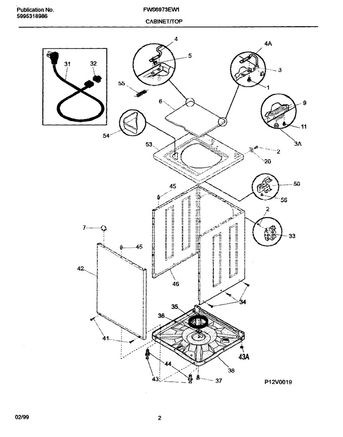 Diagram for FWS6973EW1