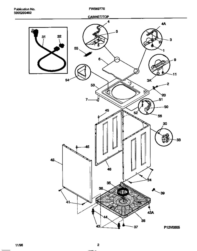 Diagram for FWS6977EW0