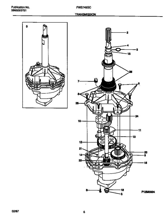 Diagram for FWS745GCS3