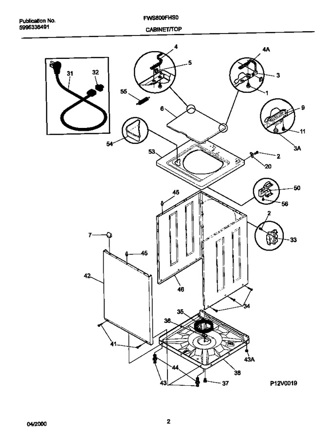 Diagram for FWS800FHS0