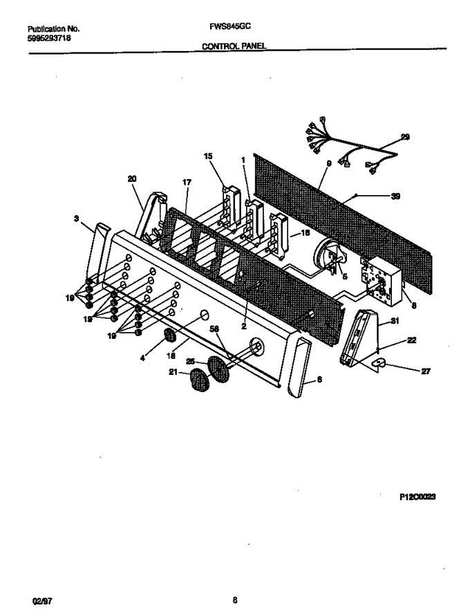 Diagram for FWS845GCS4