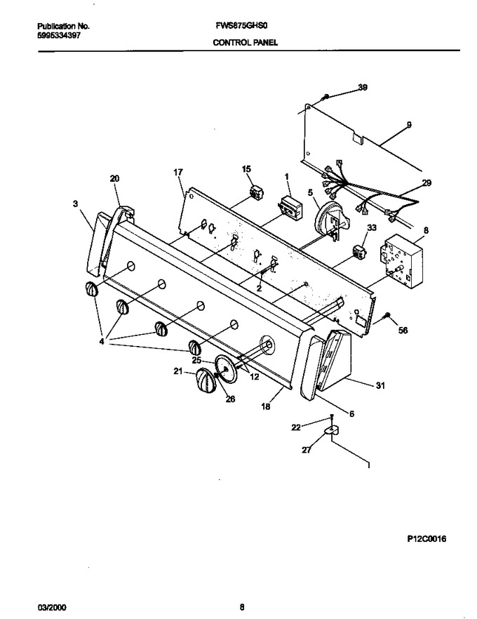 Diagram for FWS875GHS0