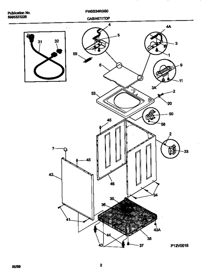 Diagram for FWSB34RGS0